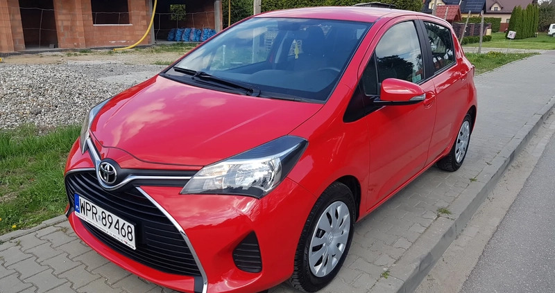 Toyota Yaris cena 39500 przebieg: 34000, rok produkcji 2015 z Proszowice małe 742